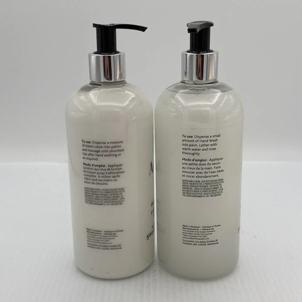 (2-Pack) THE SCOTTISH FINE SOAPS ~ Au Lait SIGNATURE Organic Milk HAND WASH